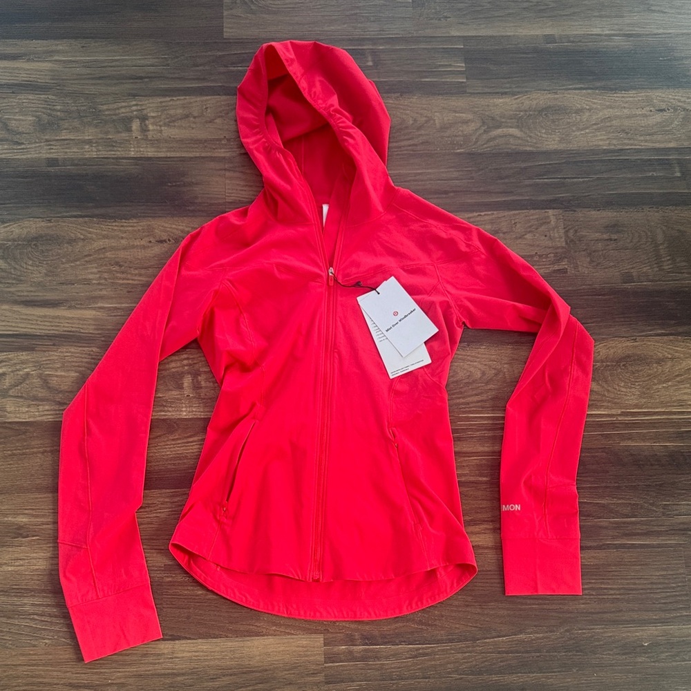 Lululemon Athletica Vibrant Coral Red Jacket